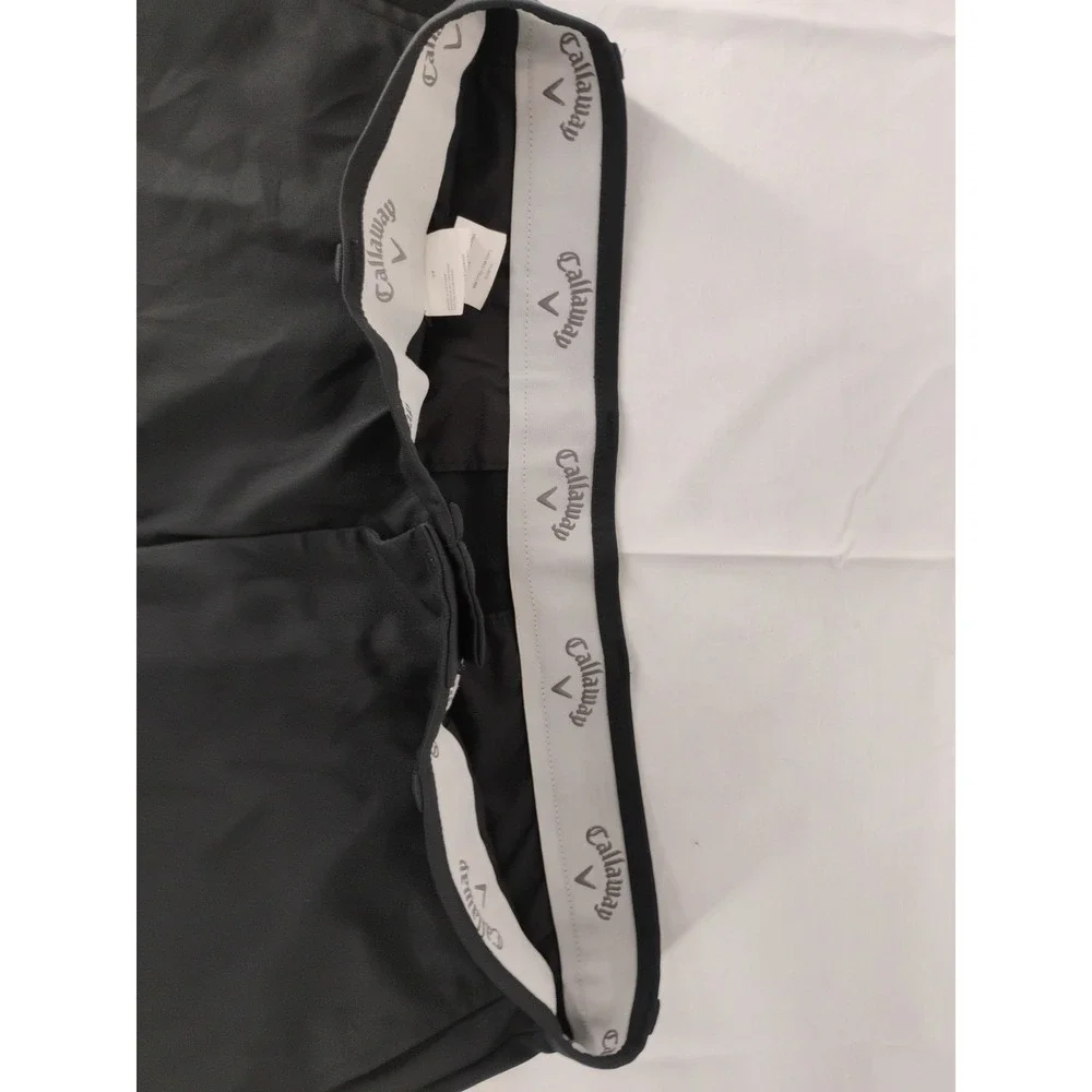 Callaway‎ Men's 34 Black Golf Shorts Lightweight Smooth Polyester